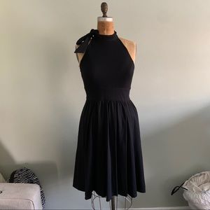 eShakti Cotton Knit Halterneck Dress M-10 NWOT